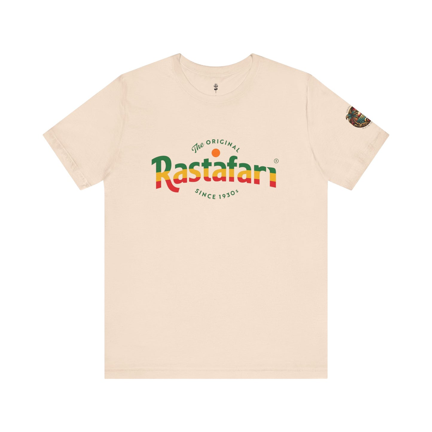 Rastafari Vibes Short Sleeve Tee, Unisex Jersey T-Shirt, Casual Wear, Festival Outfits, Gifts for Rasta Lovers