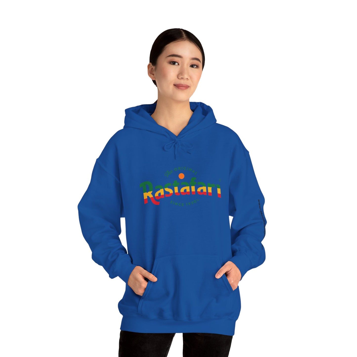 Rastafari Hoodie | Unisex Heavy Blend™ Sweatshirt, Cozy Streetwear, Gift for Culture Lovers, Relaxed Fit, Perfect for Casual Outings