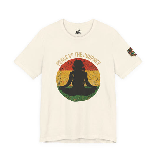 Peace Be The Journey Retro Roots Tee - The Island Rhythm