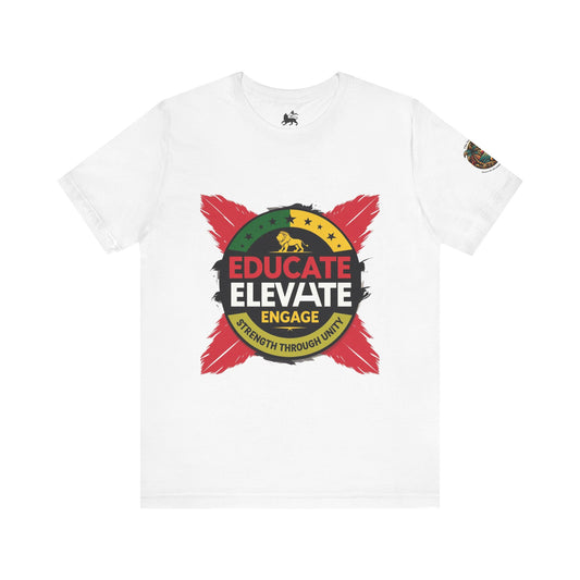 Empowering Statement Tee: Promote Unity & Strength, Ideal for Activism, Education Events, Casual Wear, Gift Ideas