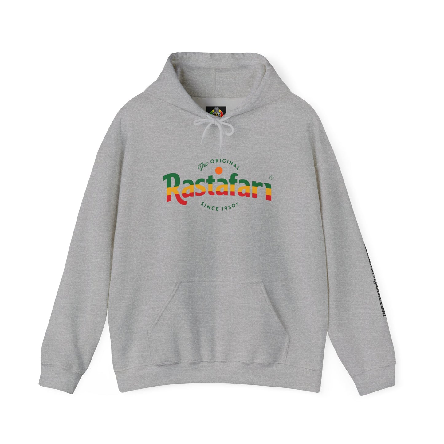 Rastafari Hoodie | Unisex Heavy Blend™ Sweatshirt, Cozy Streetwear, Gift for Culture Lovers, Relaxed Fit, Perfect for Casual Outings