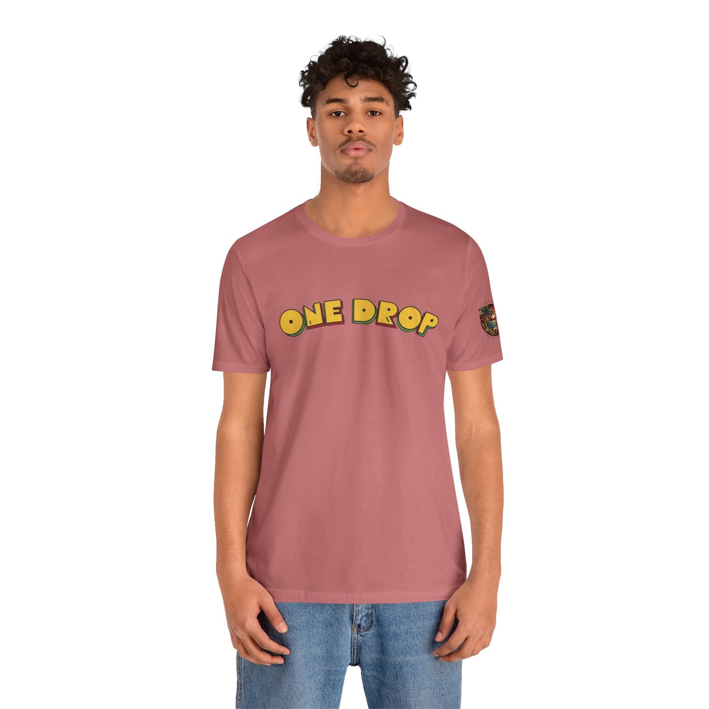 One Drop Unisex Tee - Casual & Stylish T-Shirt for Men and Women | Relaxed Fit Shirt with Lifestyle Design