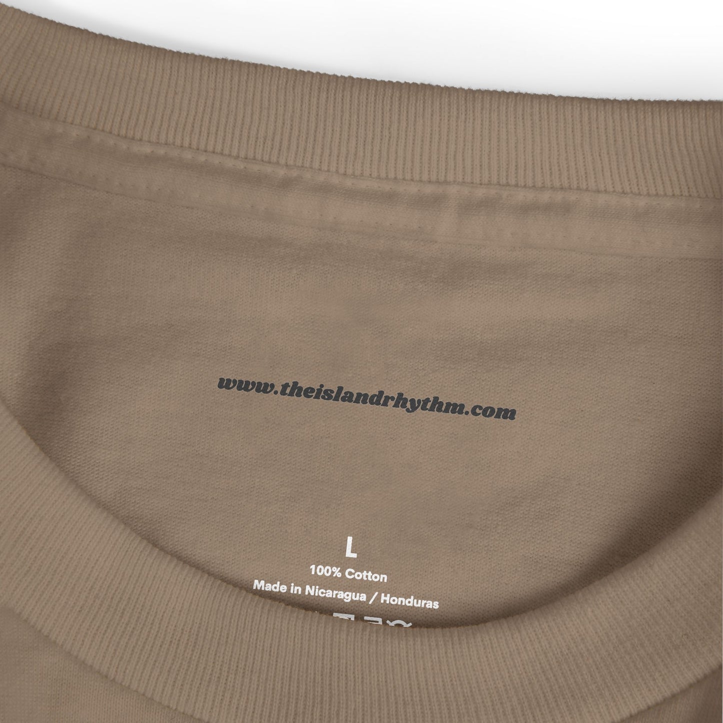 T-Shirt Peace Love Compassion Island Rhythm Tee