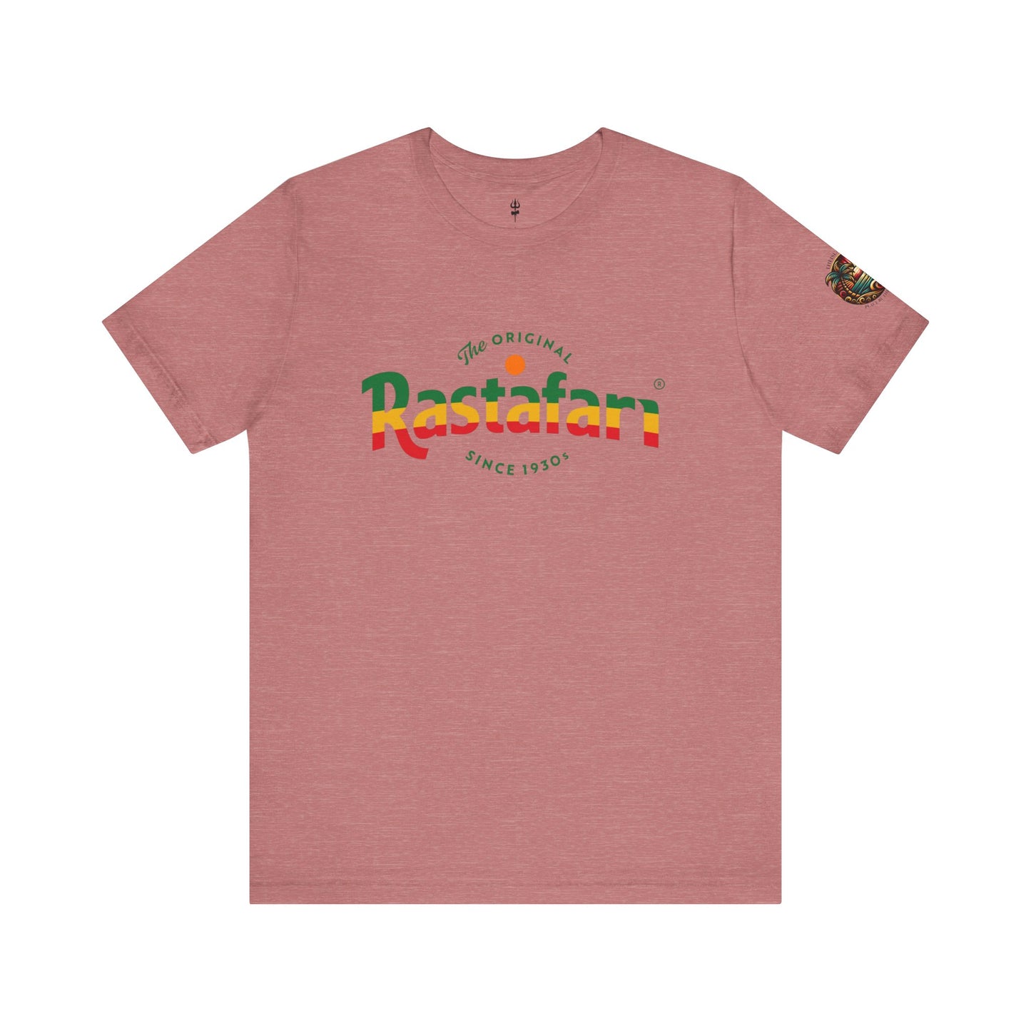 Rastafari Vibes Short Sleeve Tee, Unisex Jersey T-Shirt, Casual Wear, Festival Outfits, Gifts for Rasta Lovers