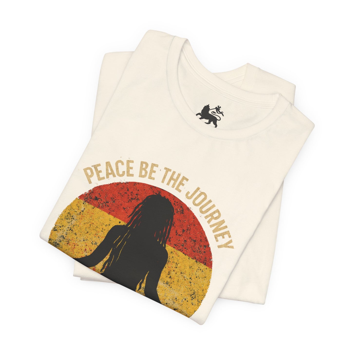 Peace Be The Journey Retro Roots Tee - The Island Rhythm
