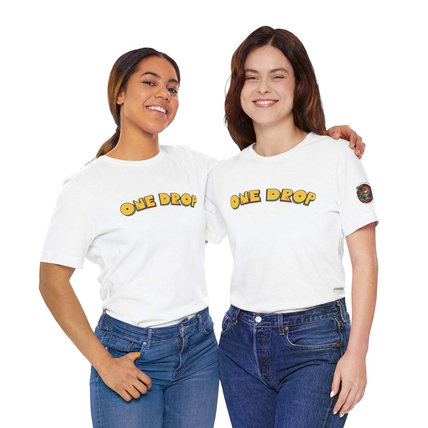 One Drop Unisex Tee - Casual & Stylish T-Shirt for Men and Women | Relaxed Fit Shirt with Lifestyle Design