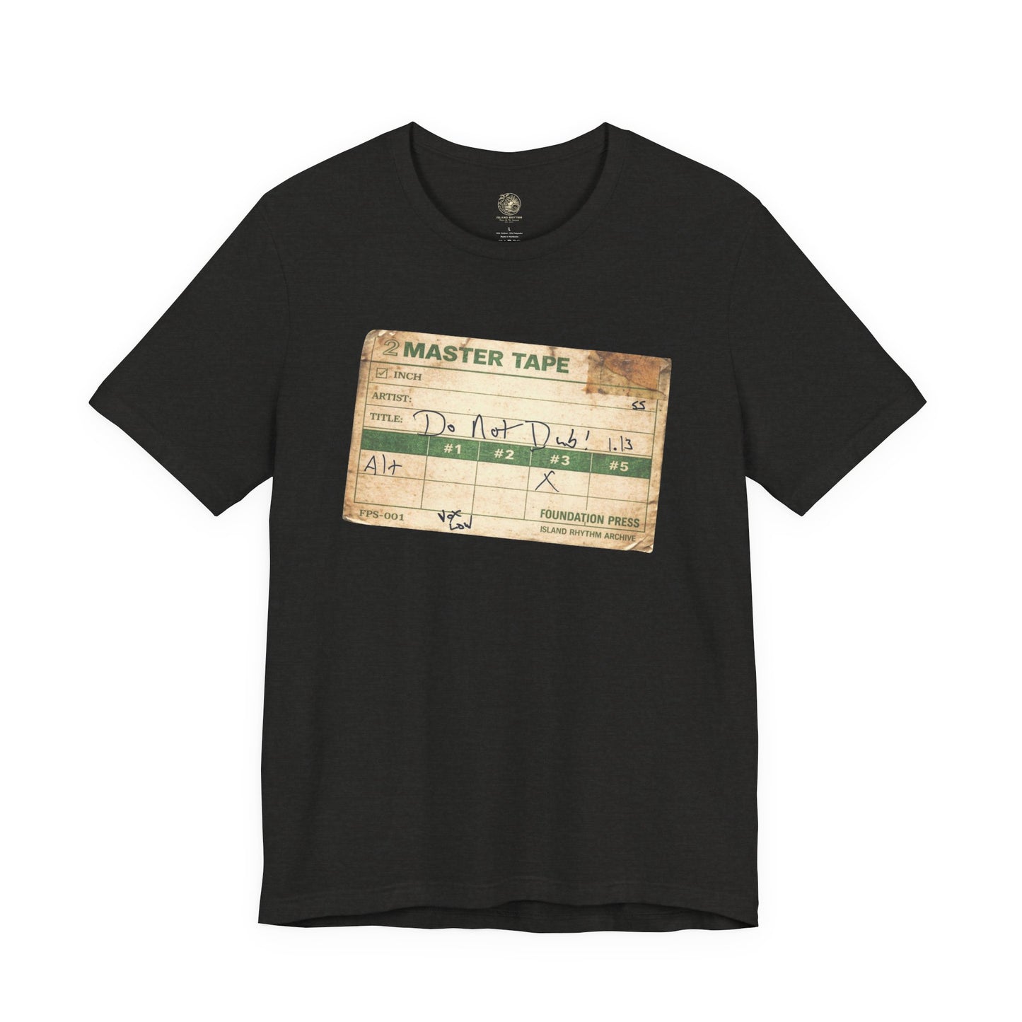 Master Tape Tee - The Island Rhythm