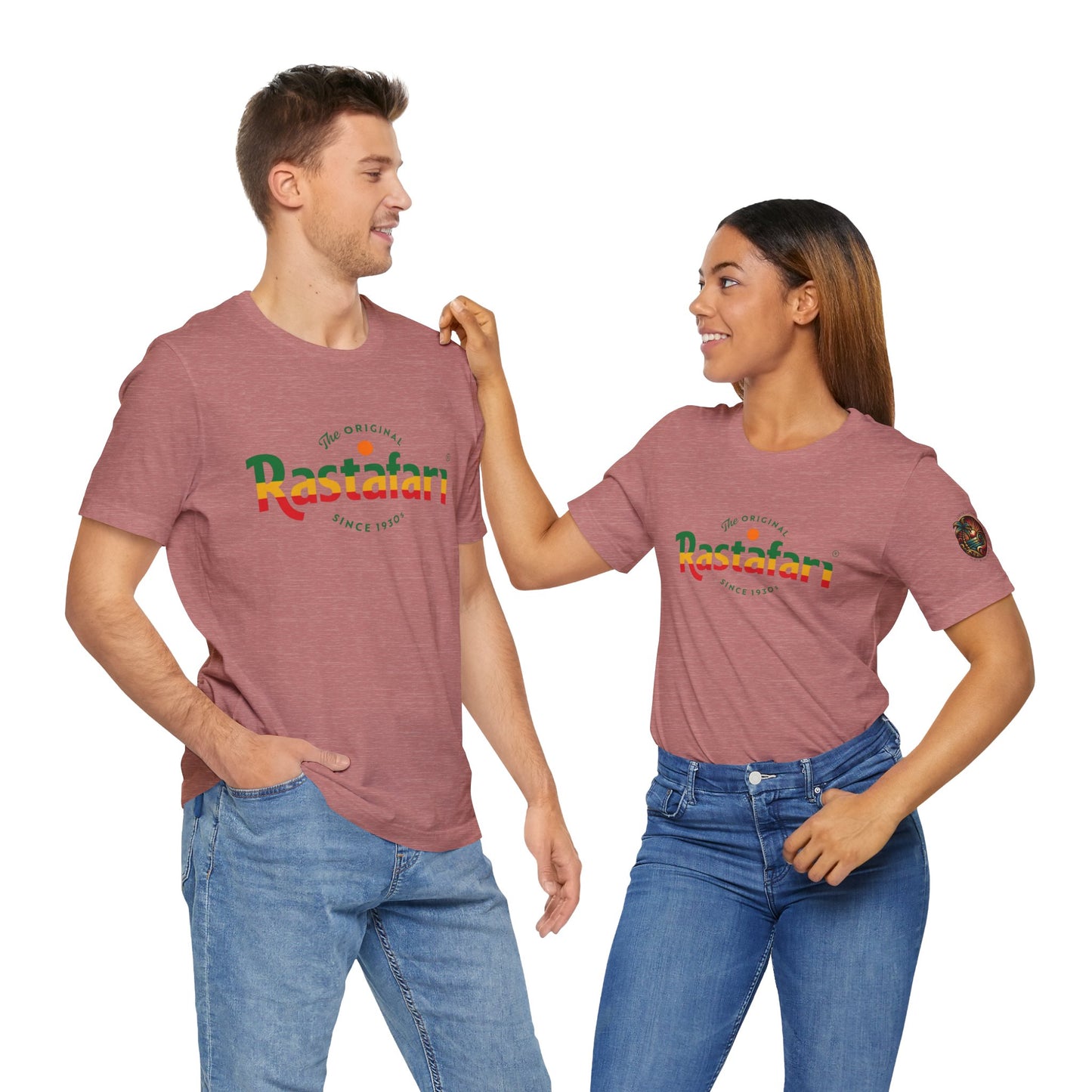 Rastafari Vibes Short Sleeve Tee, Unisex Jersey T-Shirt, Casual Wear, Festival Outfits, Gifts for Rasta Lovers
