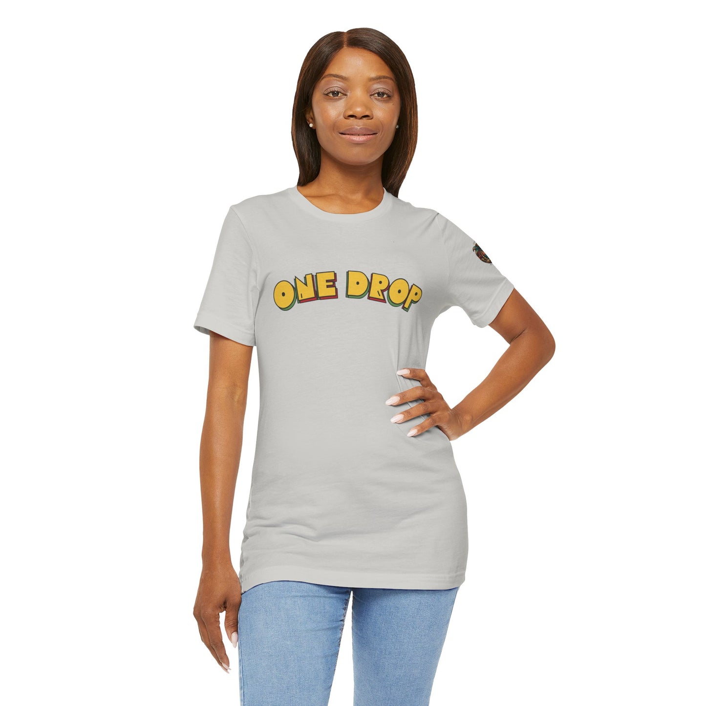 One Drop Unisex Tee - Casual & Stylish T-Shirt for Men and Women | Relaxed Fit Shirt with Lifestyle Design