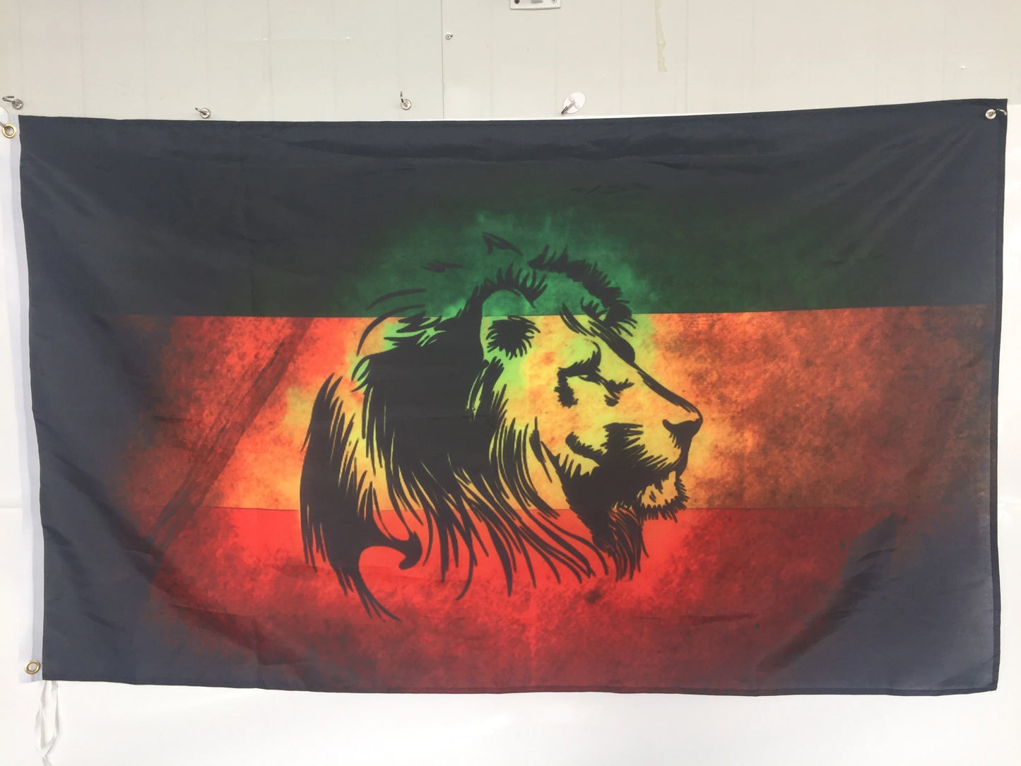 Rastafarian King Lion Rasta Life Reggae Colors Flags 90X150Cm
