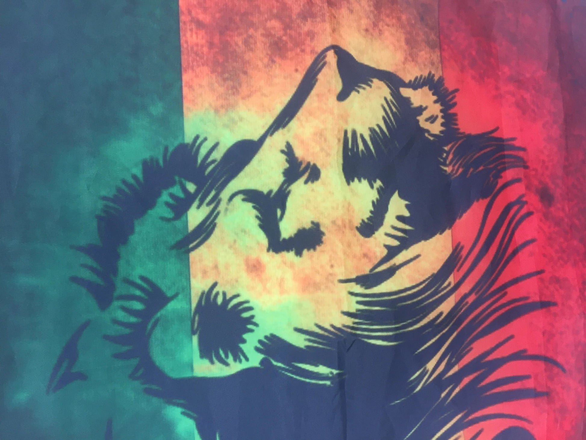 Rastafarian King Lion Rasta Life Reggae Colors Flags 90X150Cm